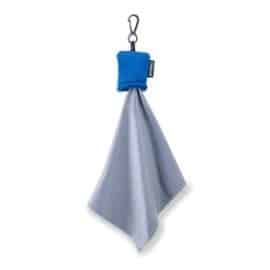 Carson® Stuff-It™ Microfiber Lens Cleaning Cloth (Blue Pouch)-1
