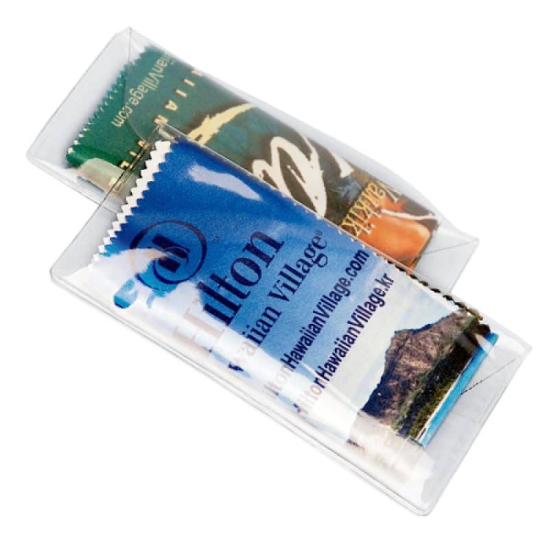 Custom MicroCloth - Portable Ultra-Fine Microfiber Cleaning Cloth (6"x6") - 2