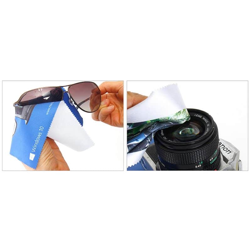 Custom MicroCloth - Portable Ultra-Fine Microfiber Cleaning Cloth (8"x6") - 3