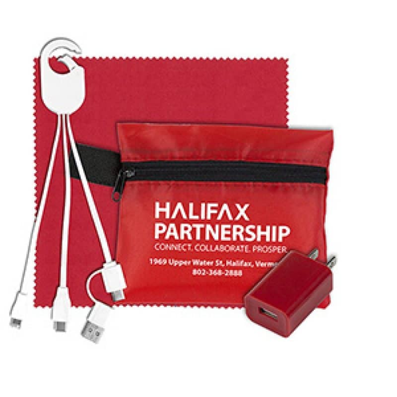 Custom "TechPack Plus" Tech Home & Travel Kit w/Cleaning Cloth