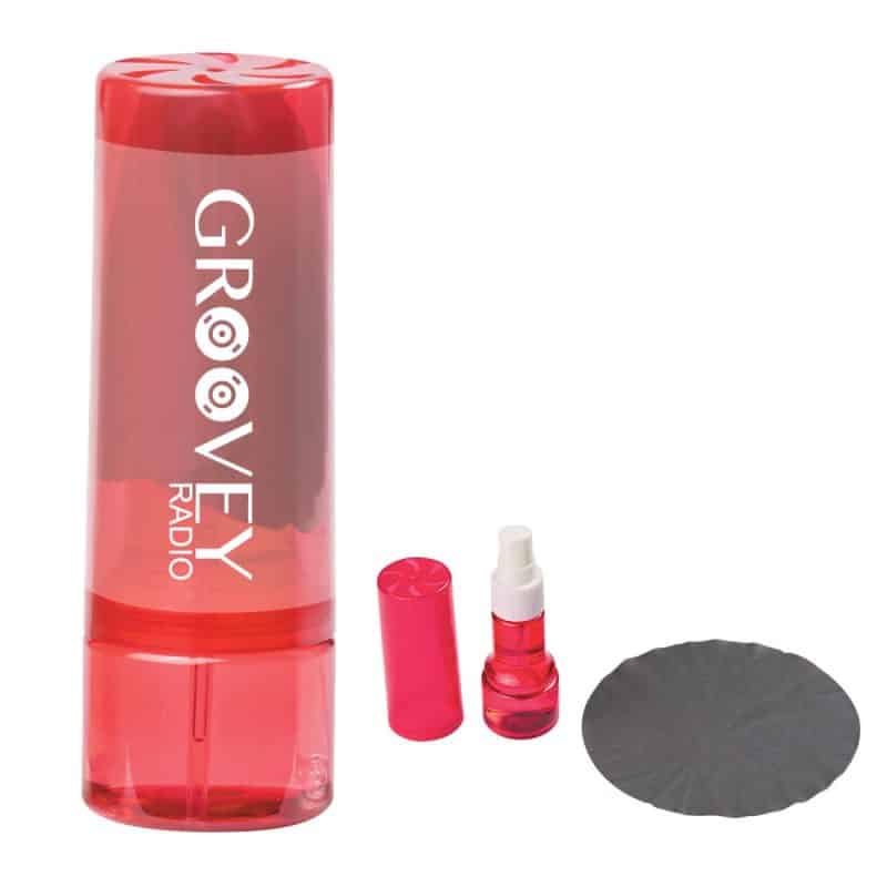 Custom 1 Oz. Cleaning Spray With Microfiber Cloth - 8