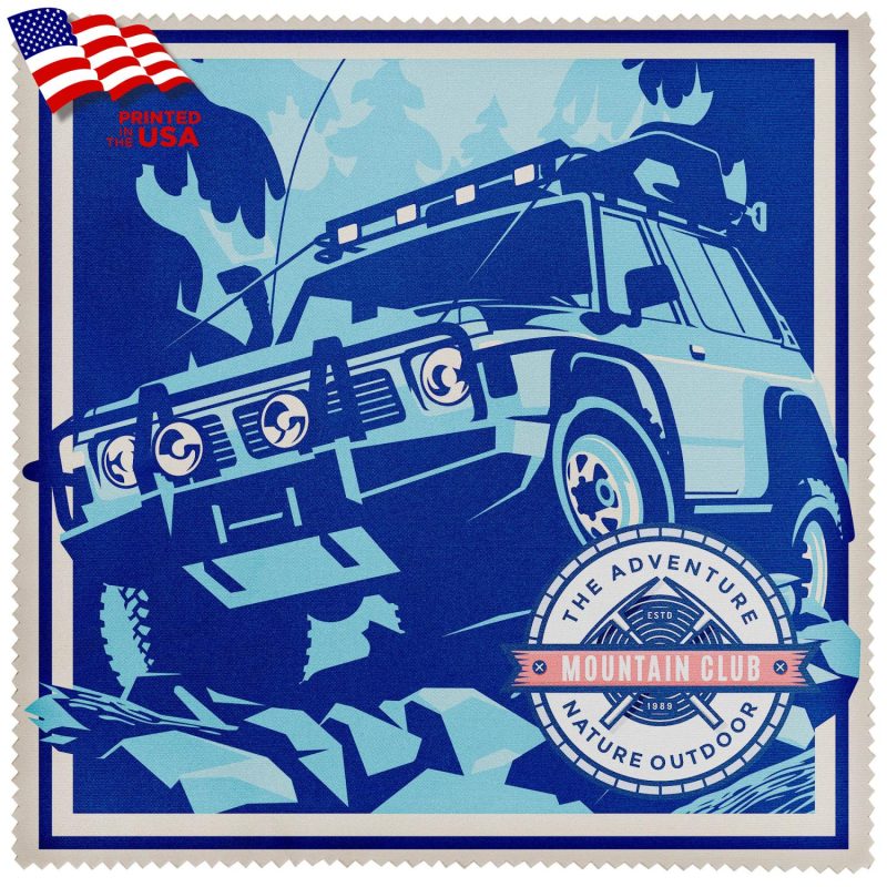 Custom 8x8 Microfiber Cloth 200GSM - Sublimation