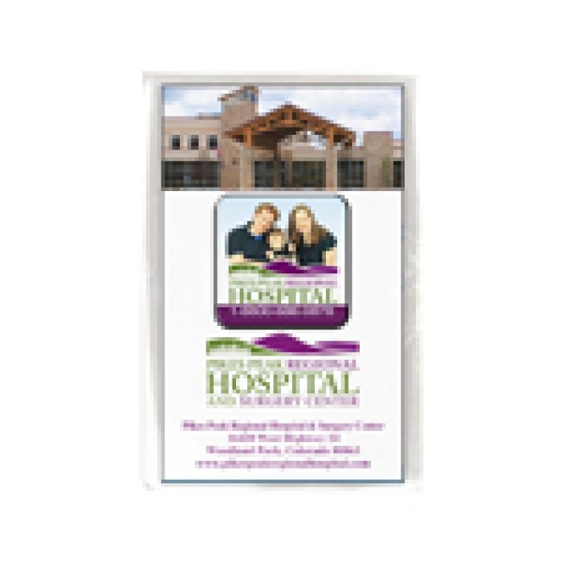 Custom "Samantha" 10"x 10" Recycled RPET Full Color Import Air Ship Microfiber Cloth & Screen - 2