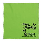 Custom "ONECLEANSCREEN" 6" X 6" 100% Microfiber Recycled RPET Polyester Cleaning Cloth & Screen Cleaner - 5