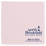 Custom "ONECLEANSCREEN" 6" X 6" 100% Microfiber Recycled RPET Polyester Cleaning Cloth & Screen Cleaner - 7