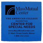 Custom "ONECLEANSCREEN" 6" X 6" 100% Microfiber Recycled RPET Polyester Cleaning Cloth & Screen Cleaner - 9