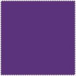 Custom 5"x 5" Silky Smart-Fiber Cloth - 1 Color Silkscreen + PVC Pouch - 9