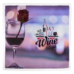 Custom 8" x 8" Microfiber Cloth - 400GSM (QuickShip - 21-26 Days) - 2