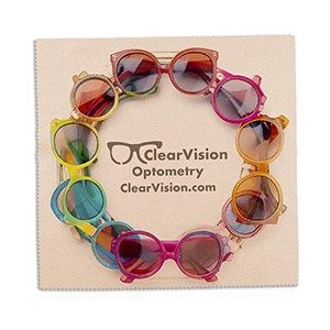 Custom "BALBOA" - 10" x 10" Full Color Sublimation Recycled RPET Microfiber Cleaning Cloth & Screen Cleaner