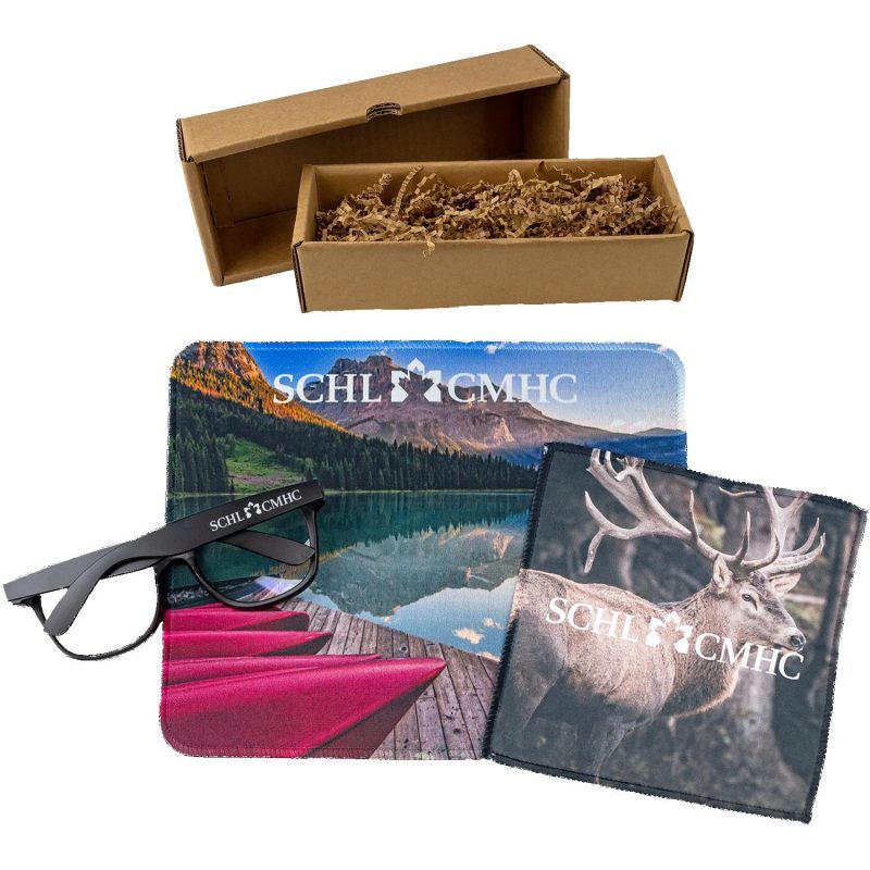 Custom Desk Essentials Kit with Blue Light Glasses