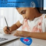 Custom Heart Shaped Microfiber Cleaning Cloth - 2